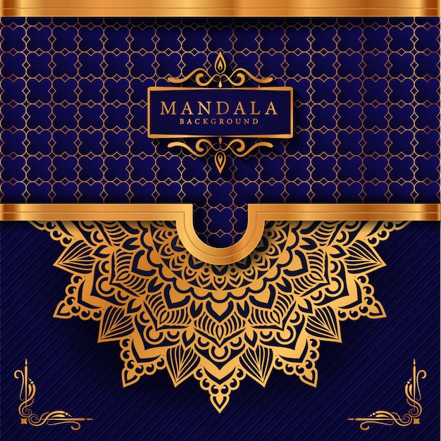 Luxury mandala background arabesque style
