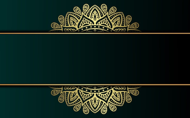 Luxury mandala background for book cover