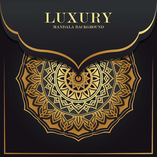 Luxury mandala background decoration