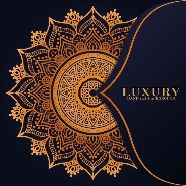 Luxury mandala background decoration