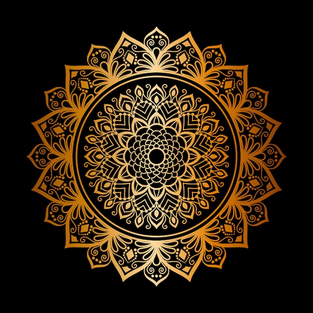 Luxury mandala background, decorative background with an elegant mandala 