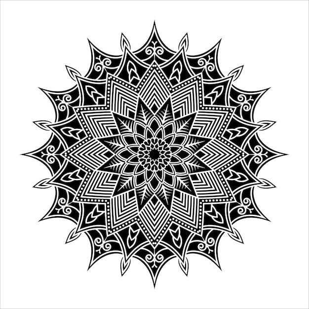 Luxury mandala background. decorative mandala for print.