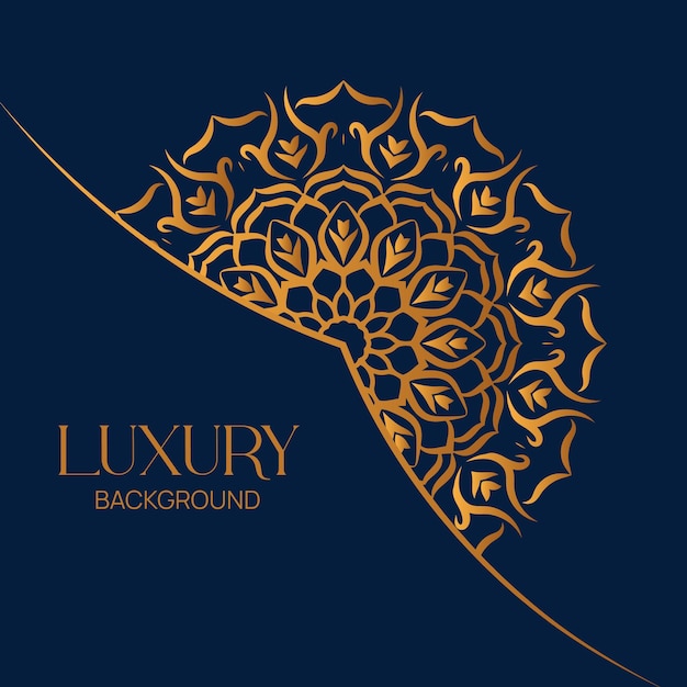 luxury mandala background design concept for special business