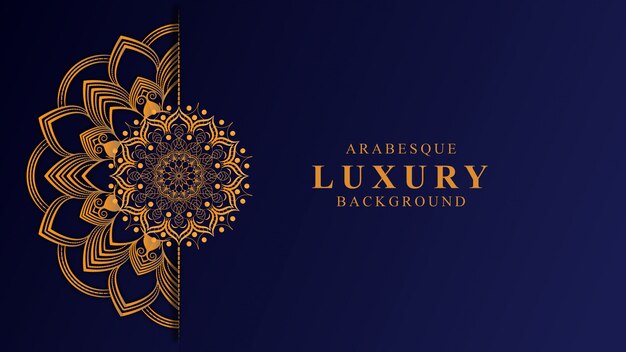 Luxury mandala background design with pattern east flower style