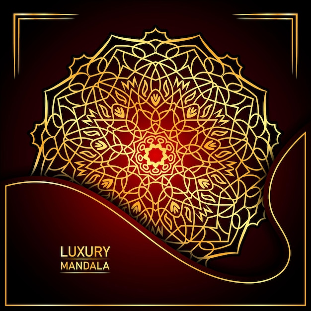 Luxury Mandala Background Design