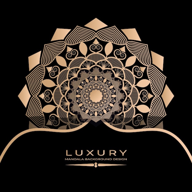 Luxury Mandala background design