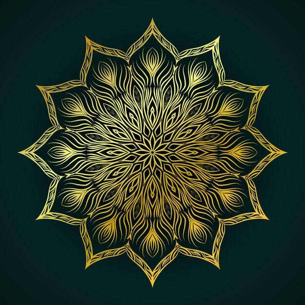 Luxury mandala background Design