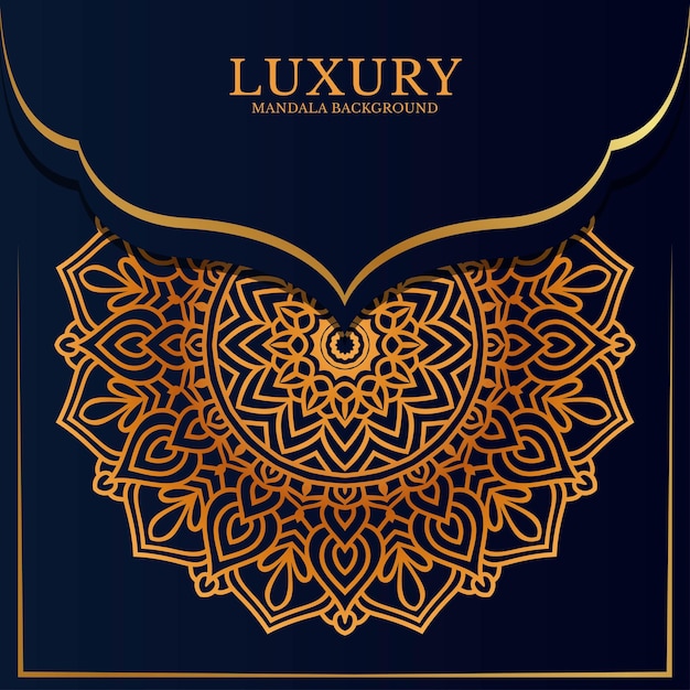 Luxury mandala background ornament decoration