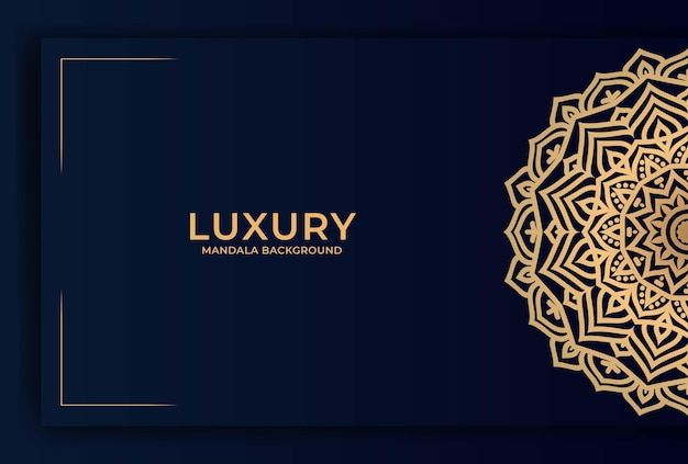 Luxury mandala background ornament