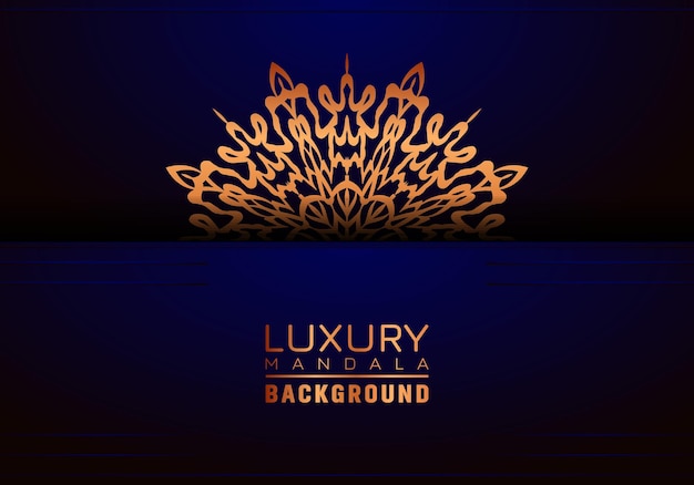 Luxury mandala background ornamental arabesque style With Golden Arabesque Pattern Style Decorative Mandala Ornament For Print Brochure Banner Cover Poster Invitation Card