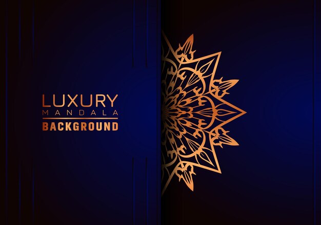 Luxury mandala background ornamental arabesque style With Golden Arabesque Pattern Style Decorative Mandala Ornament For Print Brochure Banner Cover Poster Invitation Card