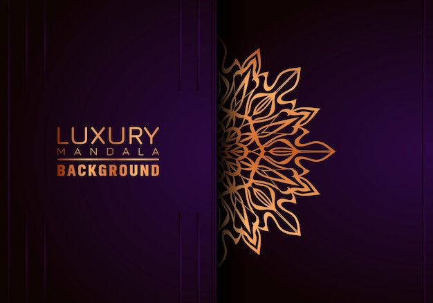 Luxury mandala background ornamental arabesque style