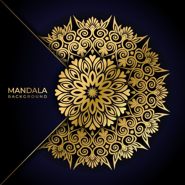 Luxury mandala background Premium Vector Pattern