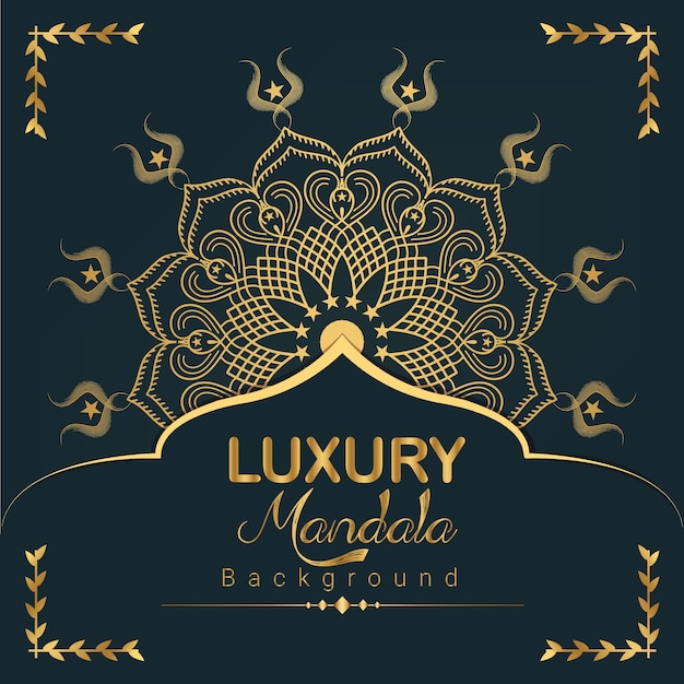 Luxury Mandala Background Template