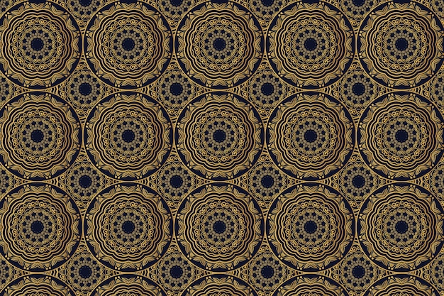 Luxury Mandala Background and Vector Pattern Design