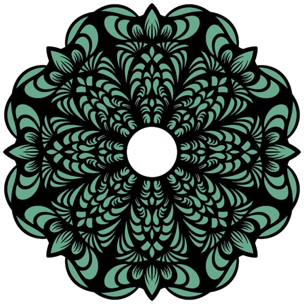 Luxury Mandala Background With Arabesque Pattern