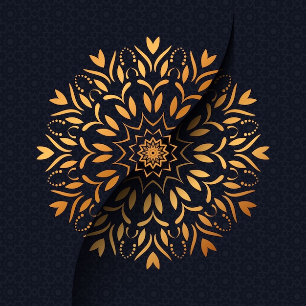 Vector luxury mandala background