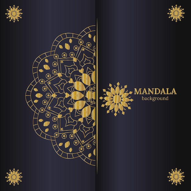 Vector luxury mandala background