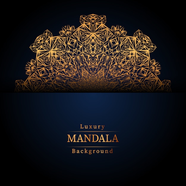 Luxury mandala background