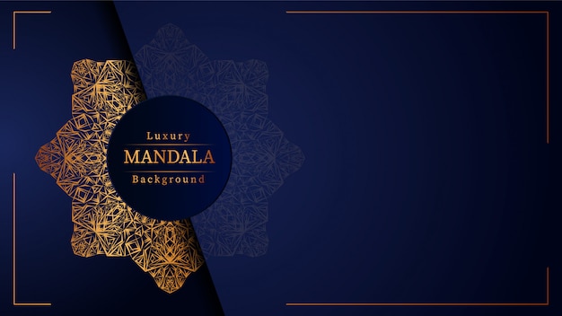 Luxury mandala background