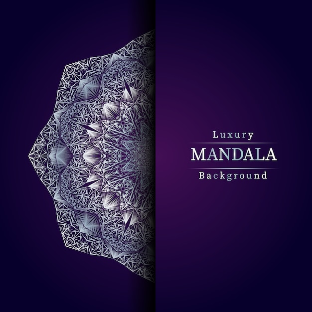 Luxury mandala background