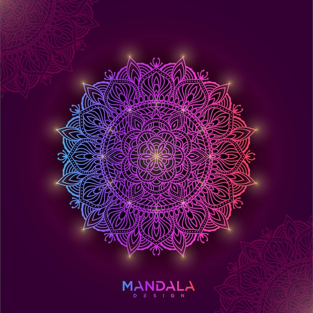 Luxury mandala background