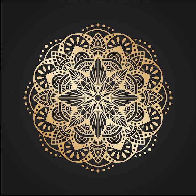 Luxury mandala background