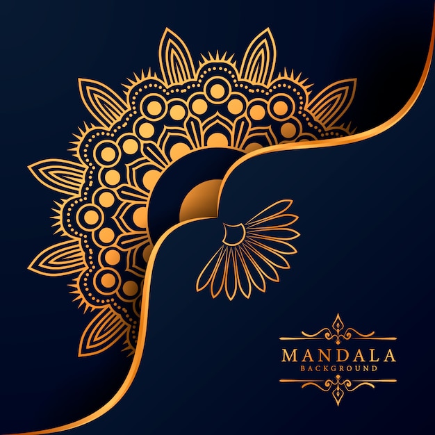 Luxury mandala background 
