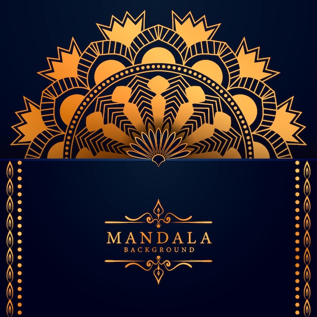 Luxury mandala background 