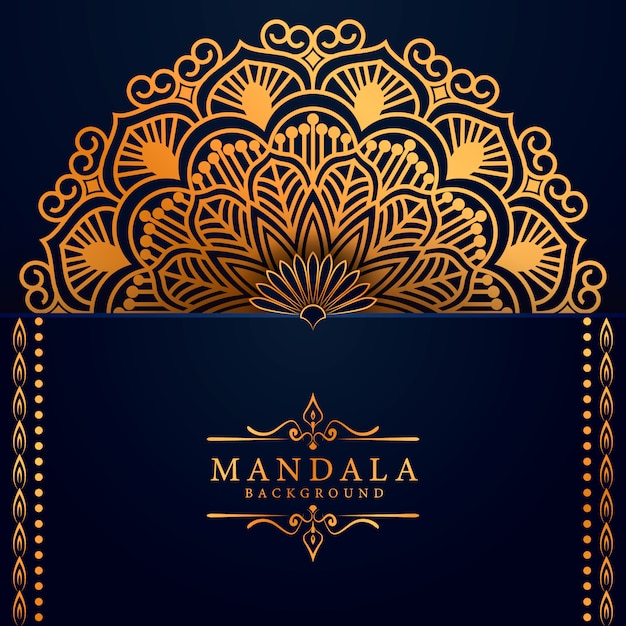 Luxury mandala background