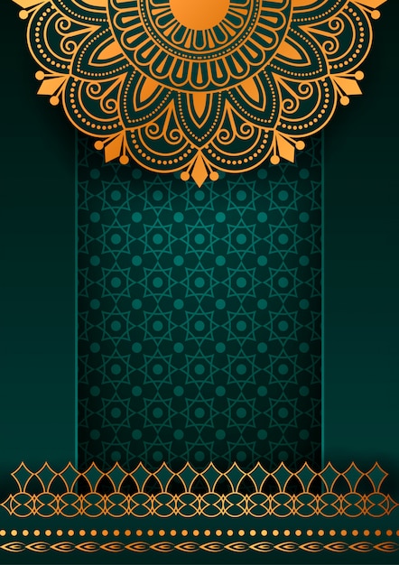 Luxury mandala background 