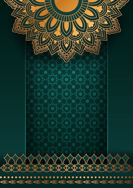 Luxury mandala background