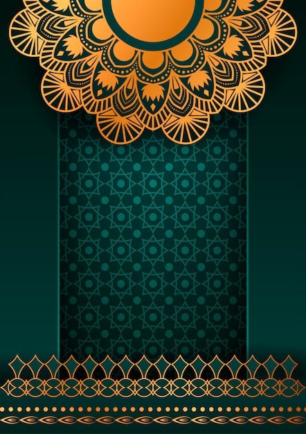 Luxury mandala background 