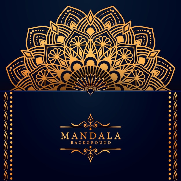 Luxury mandala background