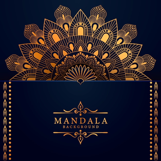 Luxury mandala background