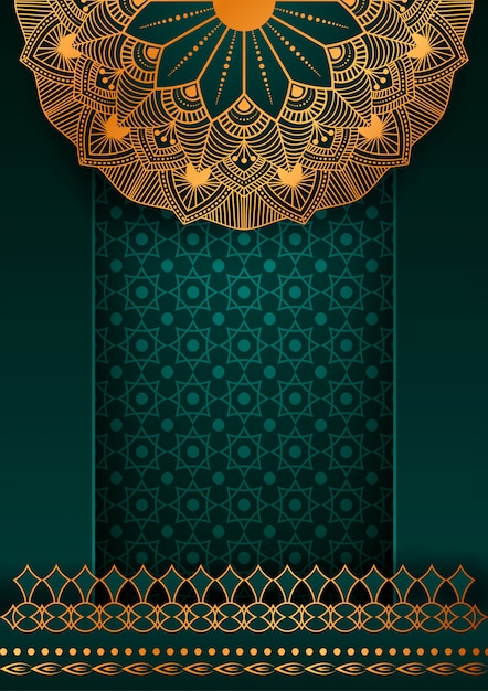 Luxury mandala background 