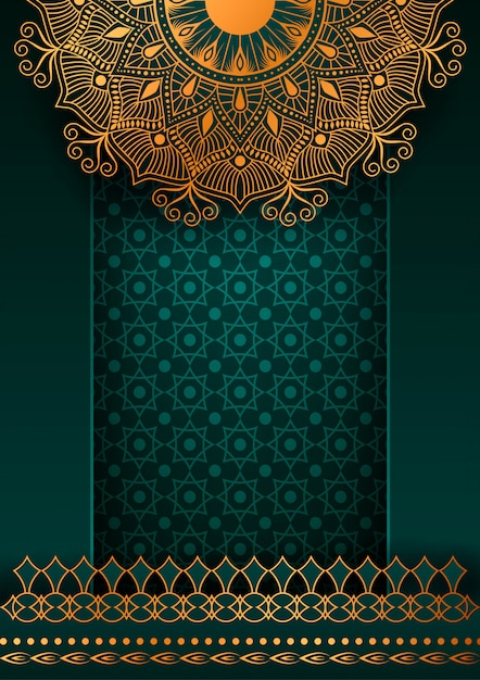 Luxury mandala background