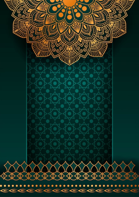 Luxury mandala background 