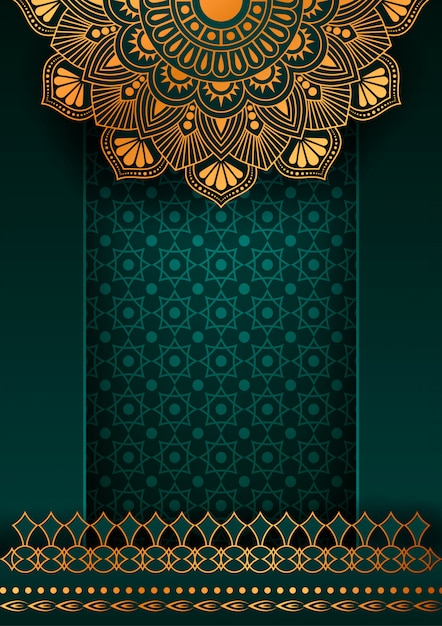 Luxury mandala background 