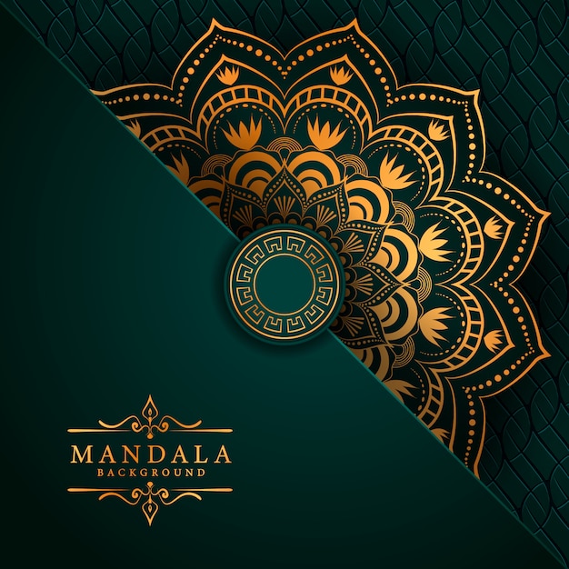 Luxury mandala background