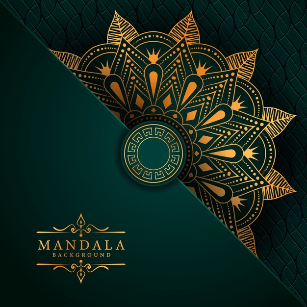 Luxury mandala background