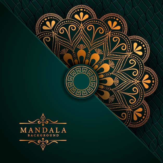 Luxury mandala background