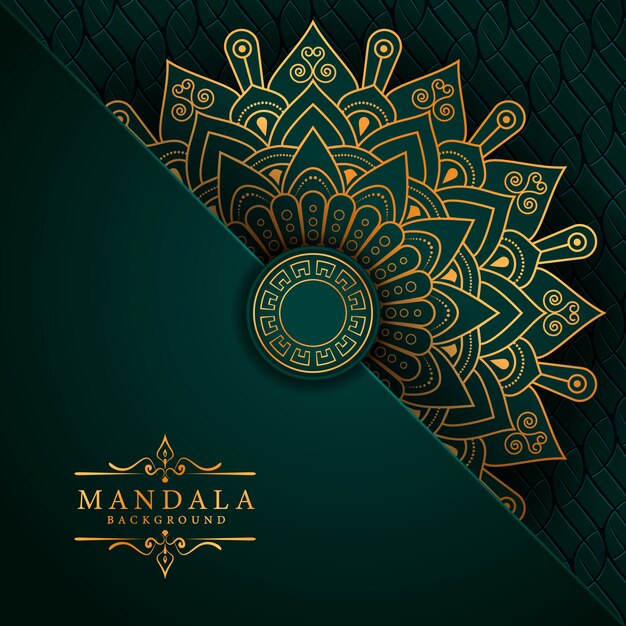 Luxury mandala background