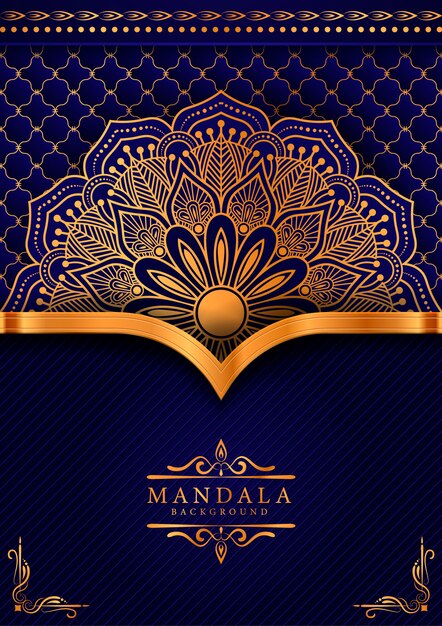 Luxury mandala background