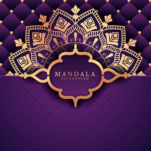 Luxury mandala background