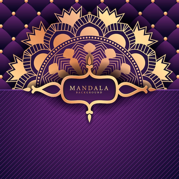 Luxury mandala background 