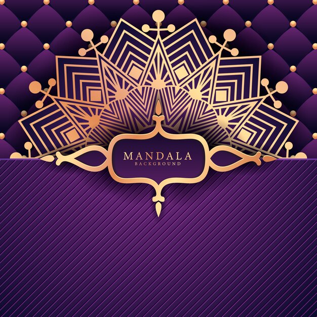 Luxury mandala background