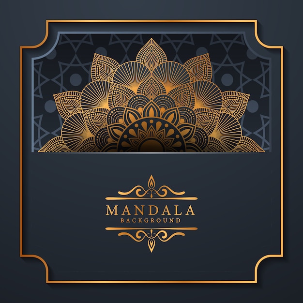 Vector luxury   mandala background