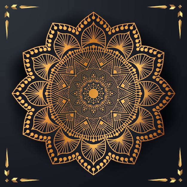 Luxury mandala Background