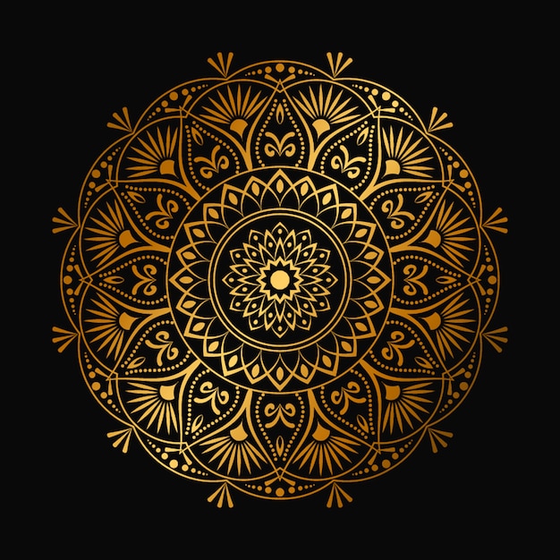 Luxury mandala background